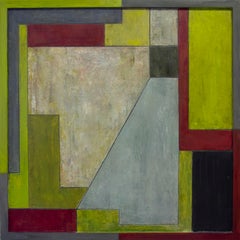 Abstract oil painting - NC 25 x 25 in.