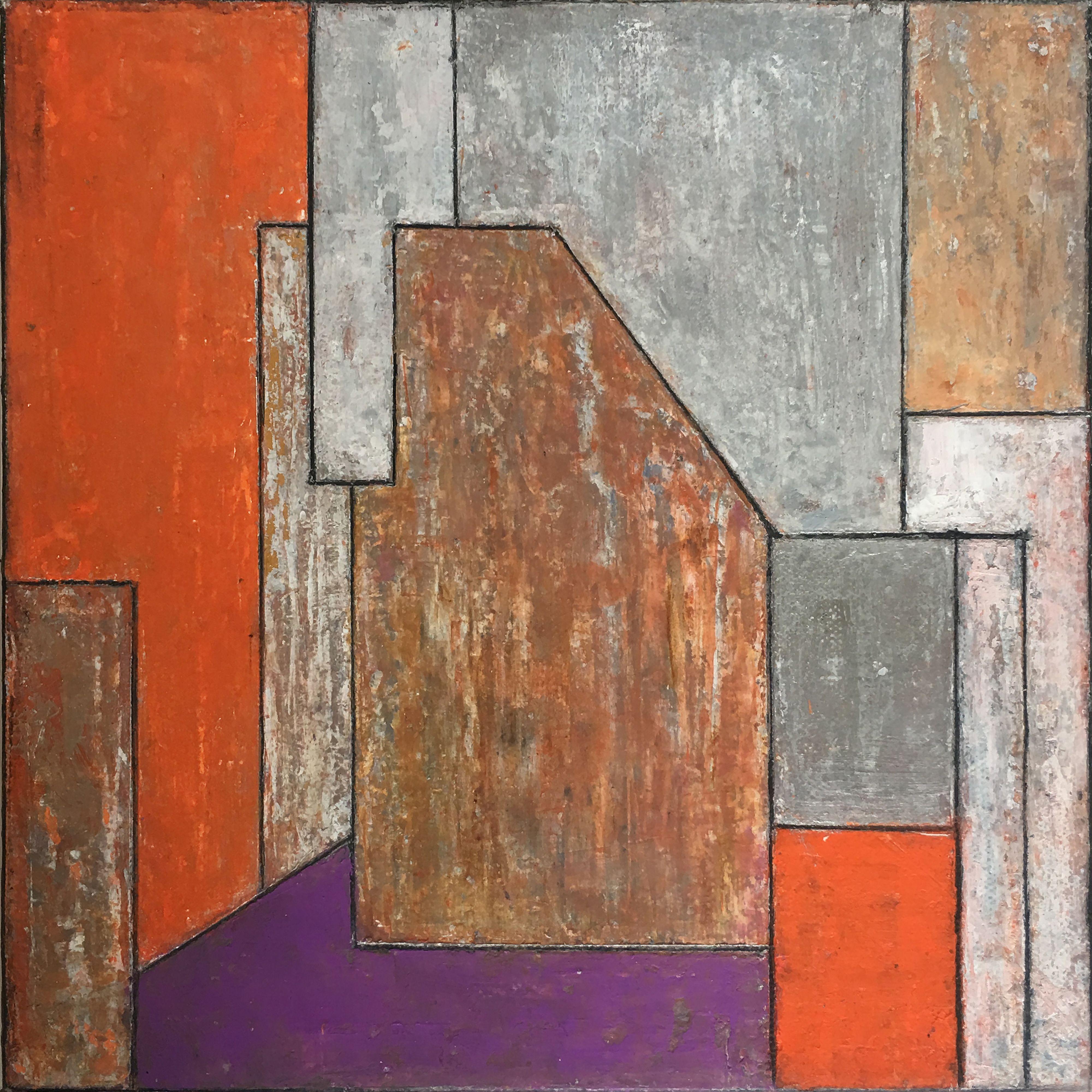 Stephen Cimini Abstract Painting – Die Passage, Gemälde, Öl auf Leinwand