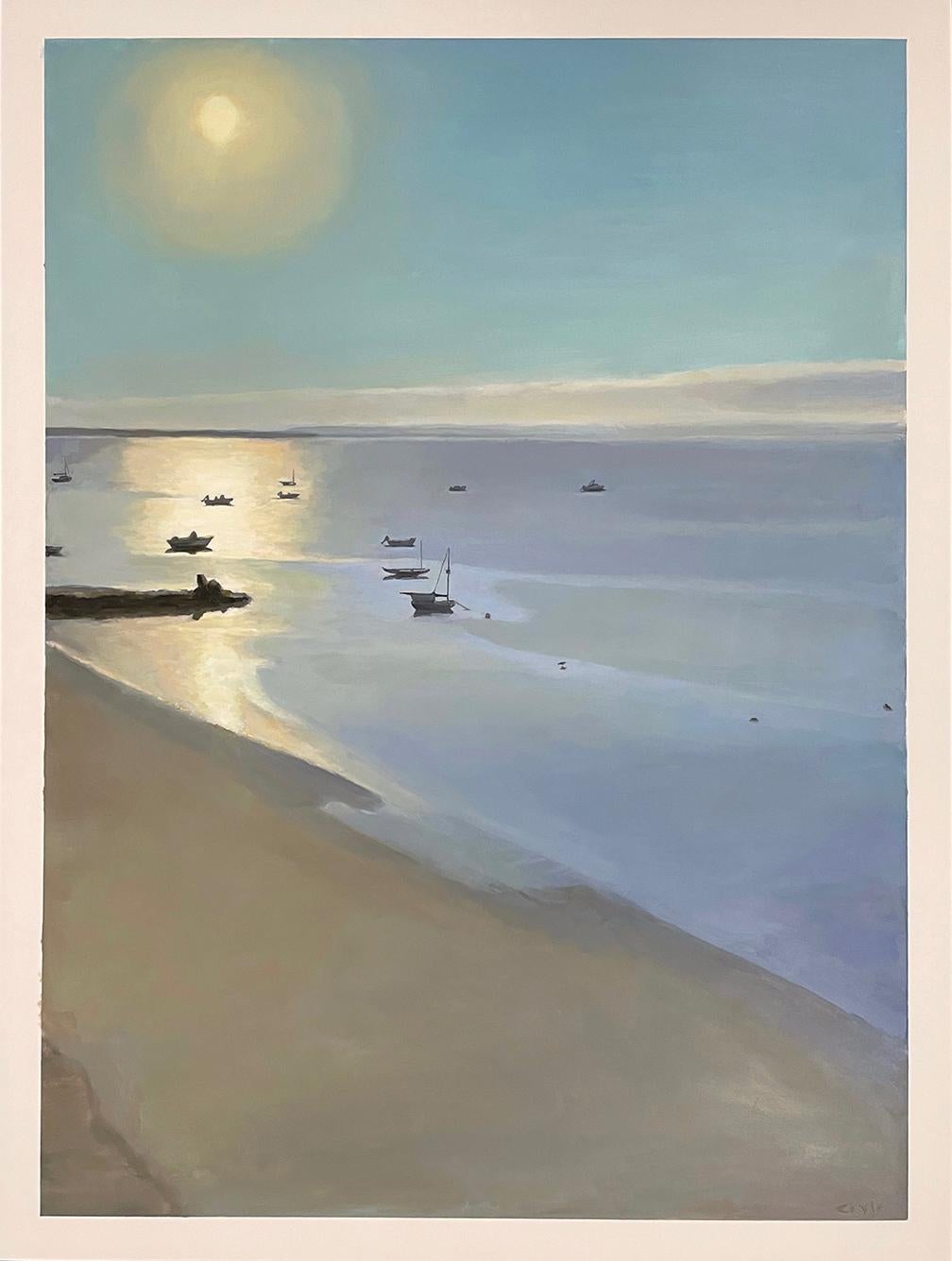 Stephen Coyle Landscape Painting - The Tourist