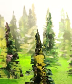 "Misty Forest (1/5)" (2019) by Stephen Dorsett, Acrylic Photo