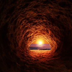 Höhlen-Sonnenuntergang