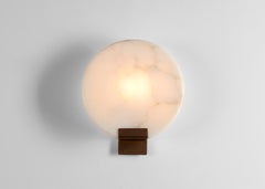 Stephen Downes, Sconce in alabastro lucidato "Moon", Stati Uniti, 2014