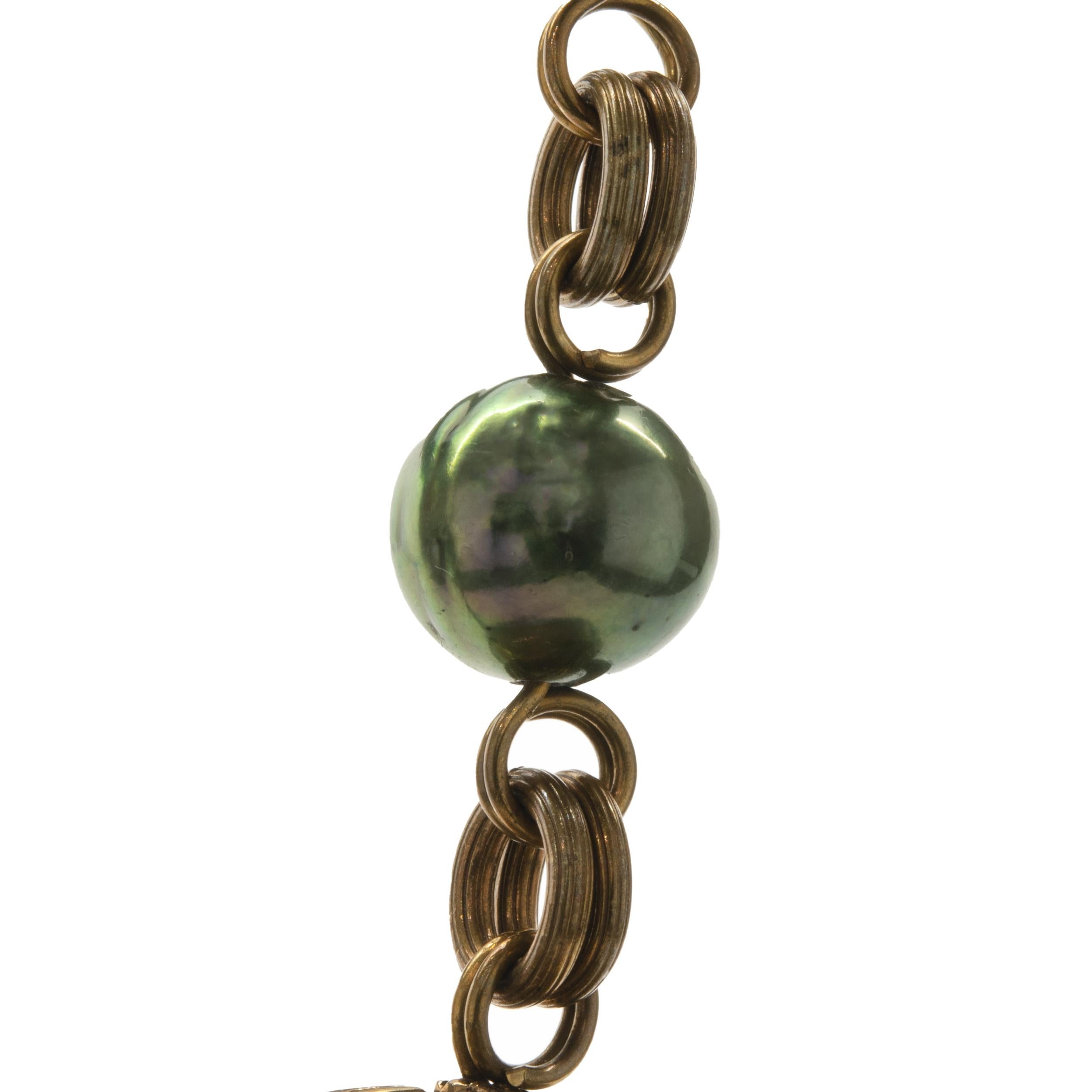 Collana di perline in argento sterling di Stephen Dweck In condizioni ottime in vendita a Scottsdale, AZ