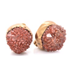 Stephen Dweck Sterling Silver One of a Kind Crystal Earrings