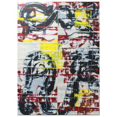 Stephen Thomas Rascoe Abstract Landscape 'Forest' For Sale at 1stDibs