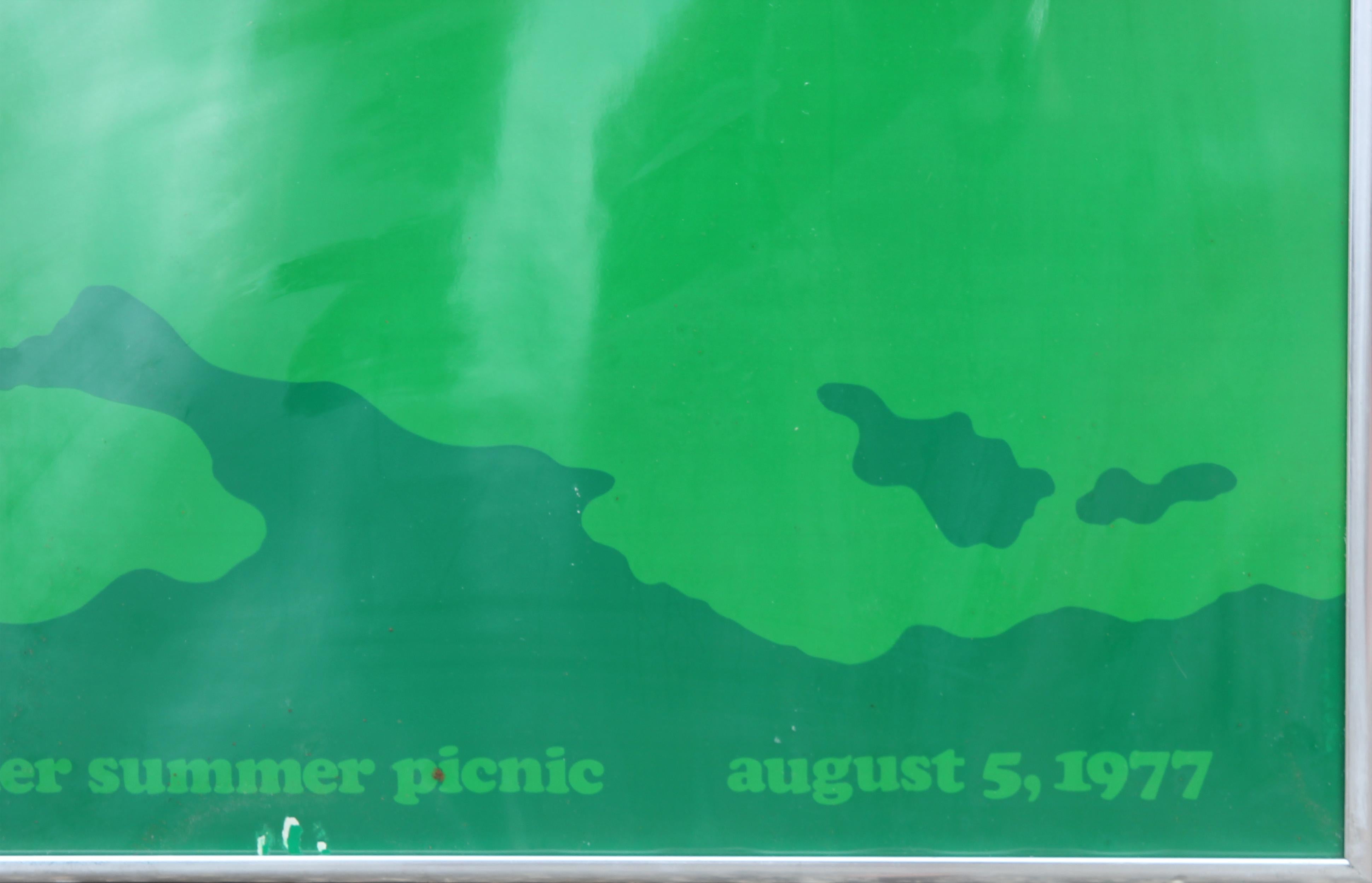 Herman Miller Summer Picnic August 5, 1977 - Fruit Salad Screen Print 1