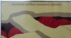 Herman Miller Summer Picnic August 8, 1975 - Cherry Pie Screen Print