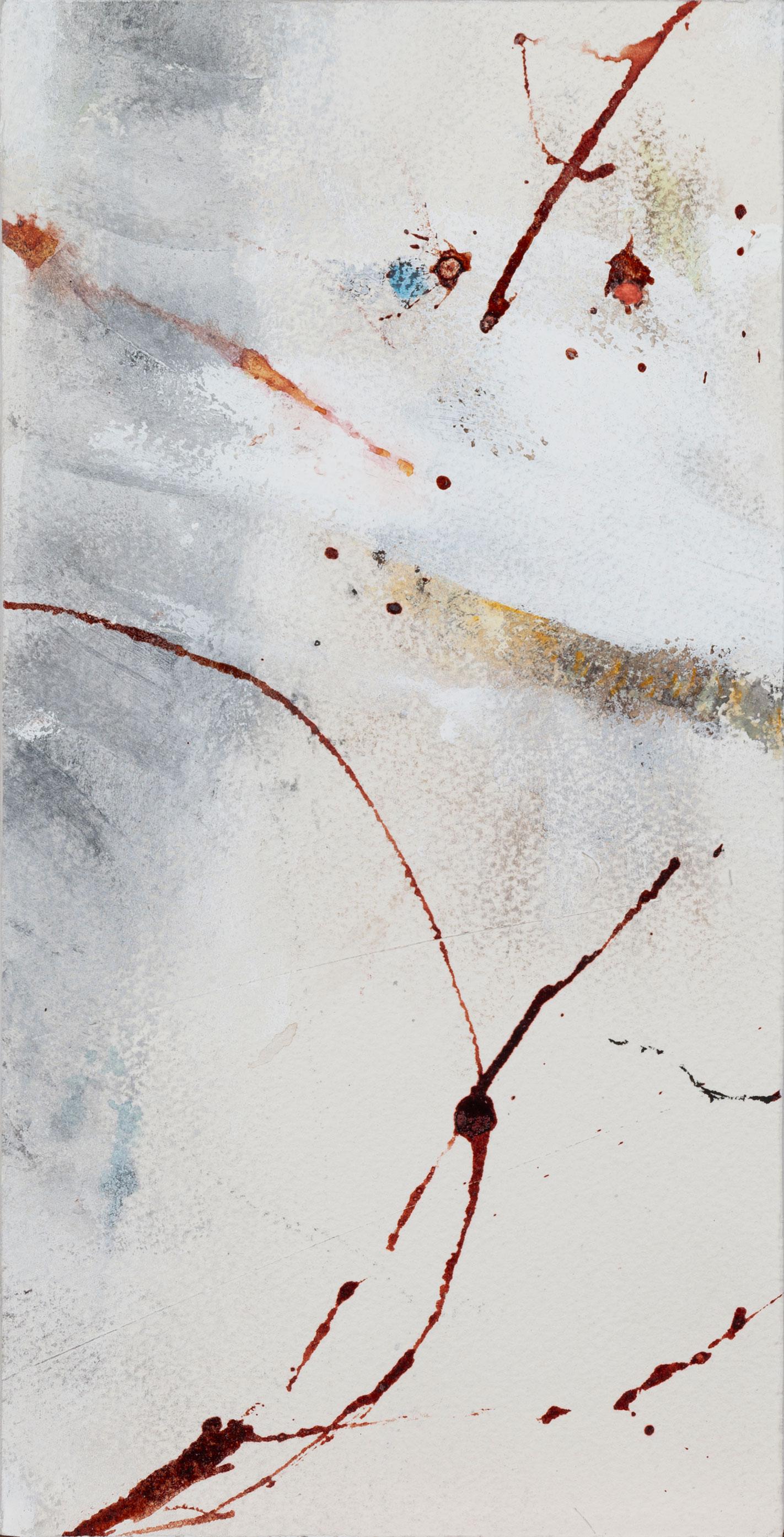 Hibernal No. 10 - Abstract Painting by Stephen Gammell