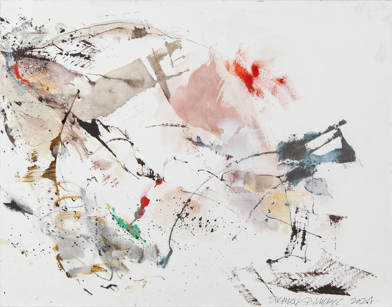 Stephen Gammell Abstract Painting - Stories Uncovered (4)