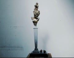 Flotilla, scultura in bronzo su base in granito