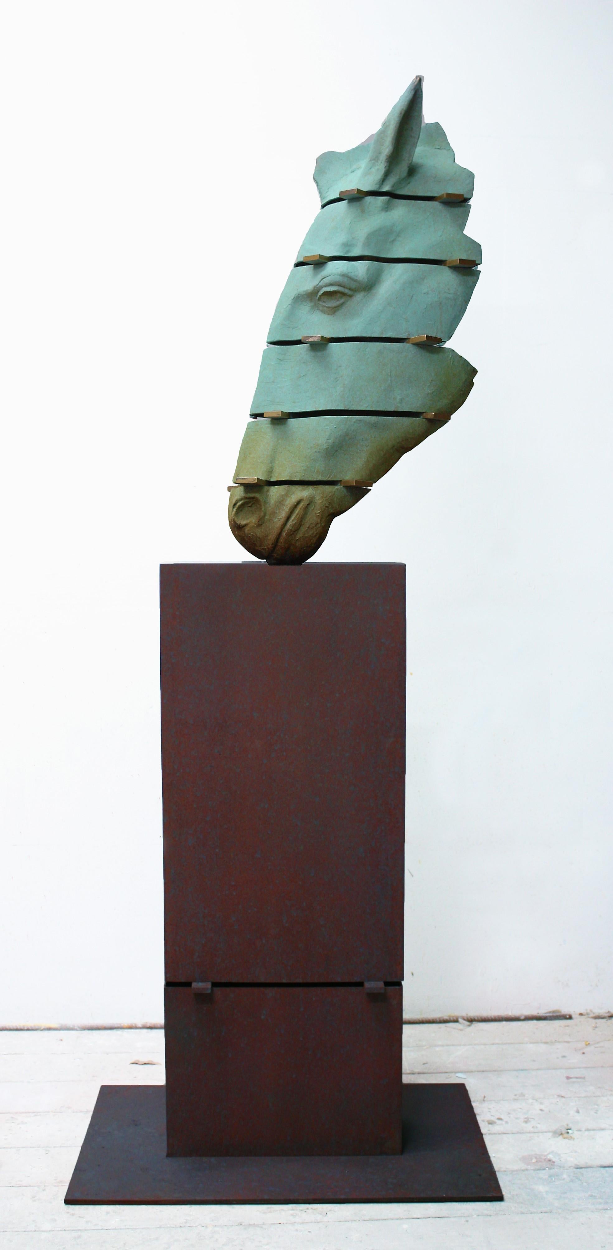 Stephen Glassborow Figurative Sculpture - On Point