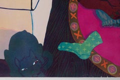 Steven Goodfellow Figurative Oil Painting Primary Micro Pointillism