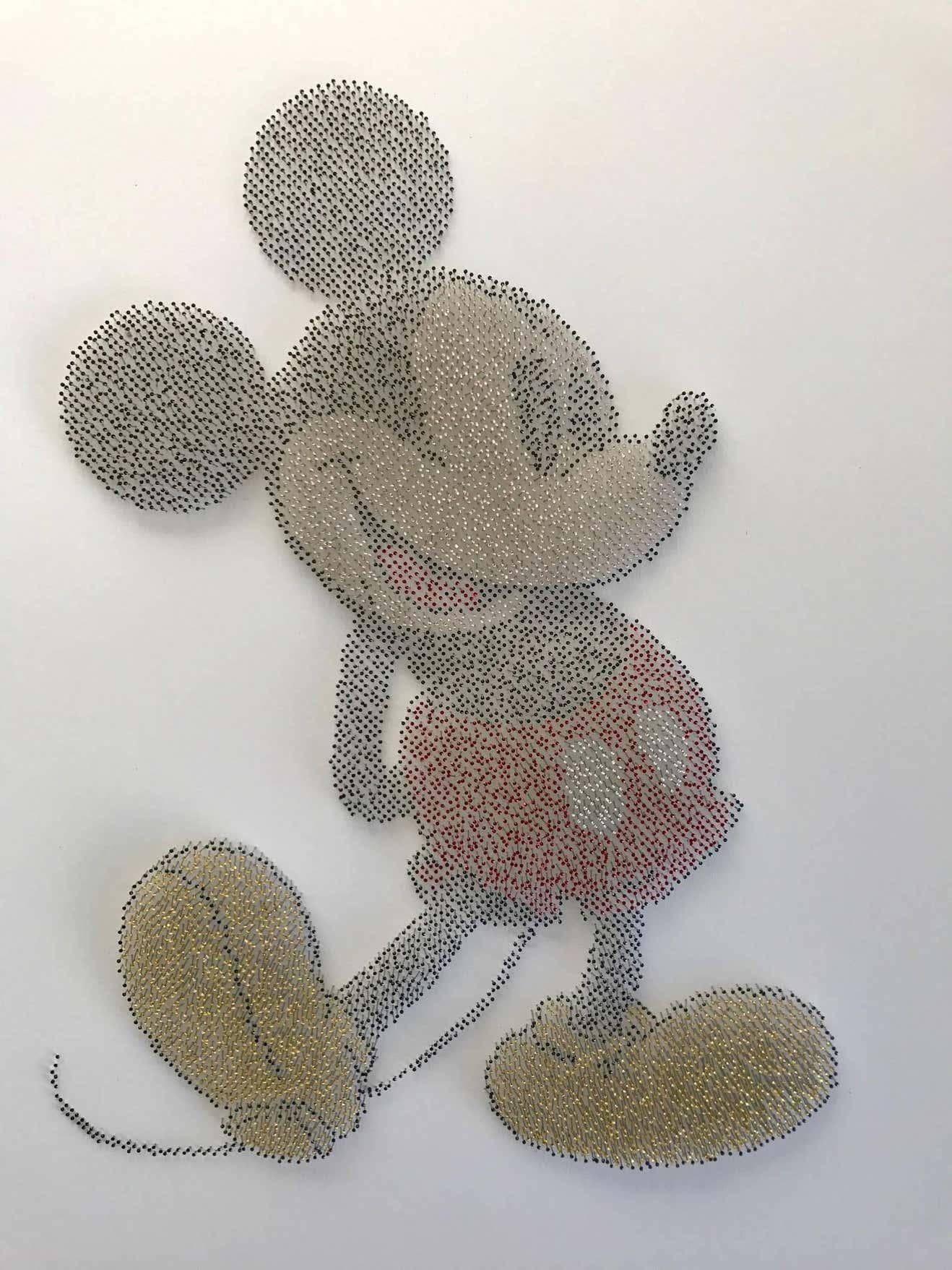Still-Life Sculpture Stephen Graham - Mickey Mouse 