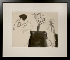 „ „Family Life“, Stephen Greene, 1961, Öl auf Papier