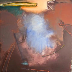 Stephen Greene "Fermata #9" Original Abstract Oil on Canvas c.1977