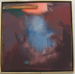 Stephen Greene "Fermata #9" Original Abstract Oil on Canvas c.1977