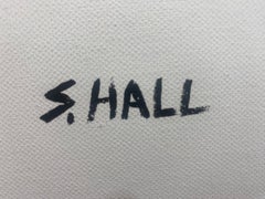 Acrylic figurative painting: "You Don’t Listen"