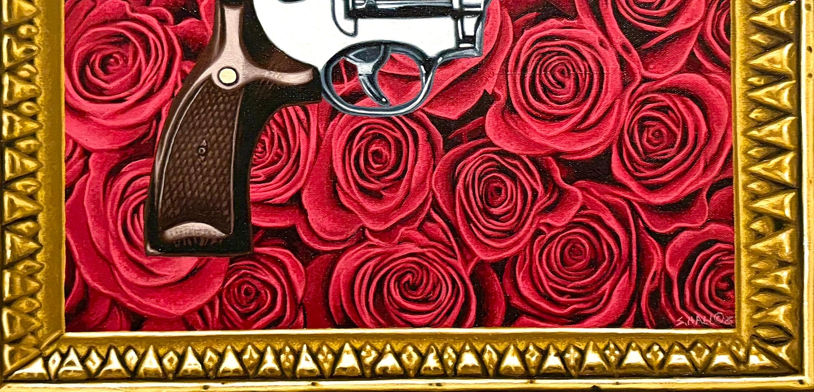 Acrylic on canvas: 