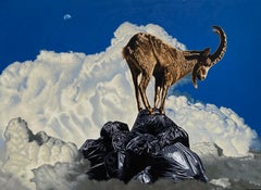 Acrylic painting: 'Tip Top'