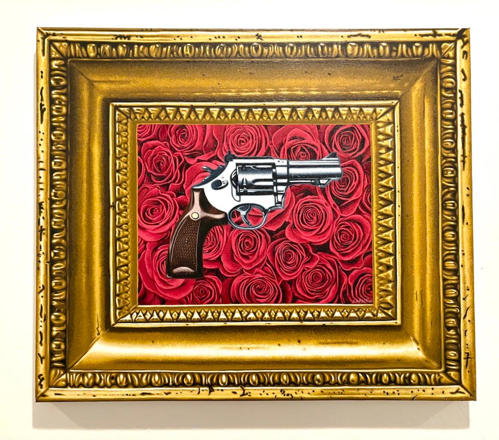 Stephen Hall Figurative Painting - American Romance