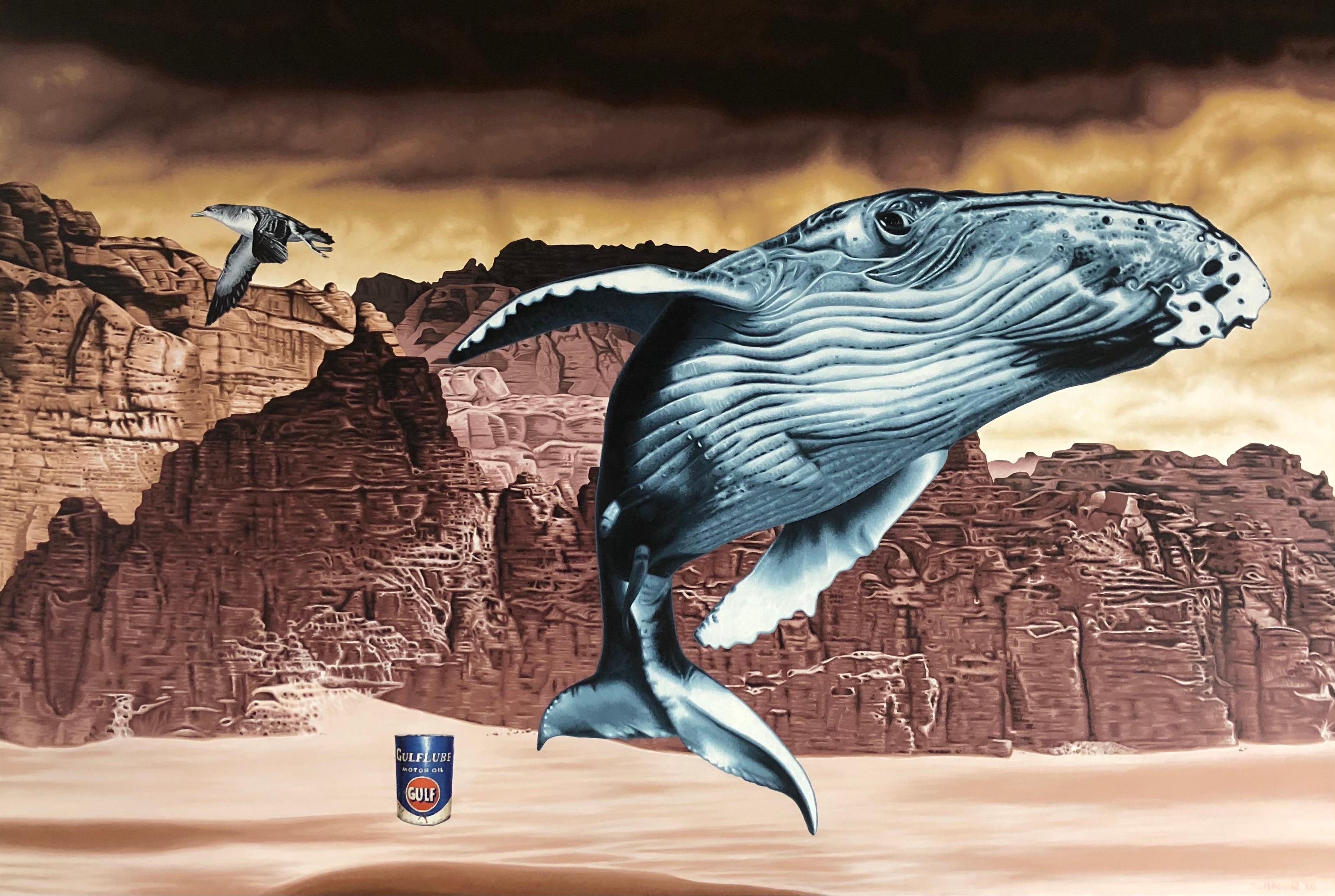 Animal Painting di Stephen Hall - Perdita incombente