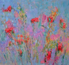 Alizarin Iris / oil on canvas