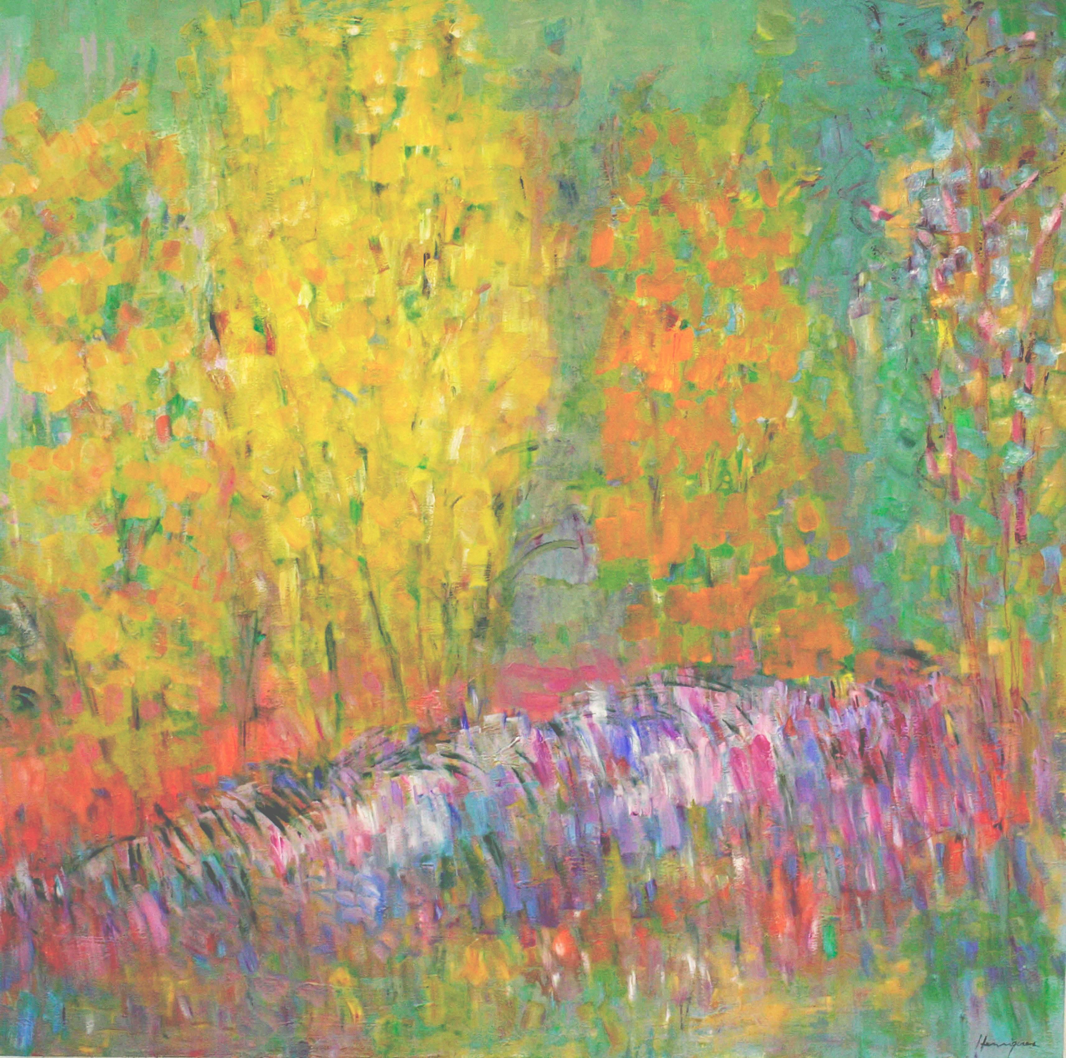 Stephen Henriques Abstract Painting - FIloli / oil on canvas