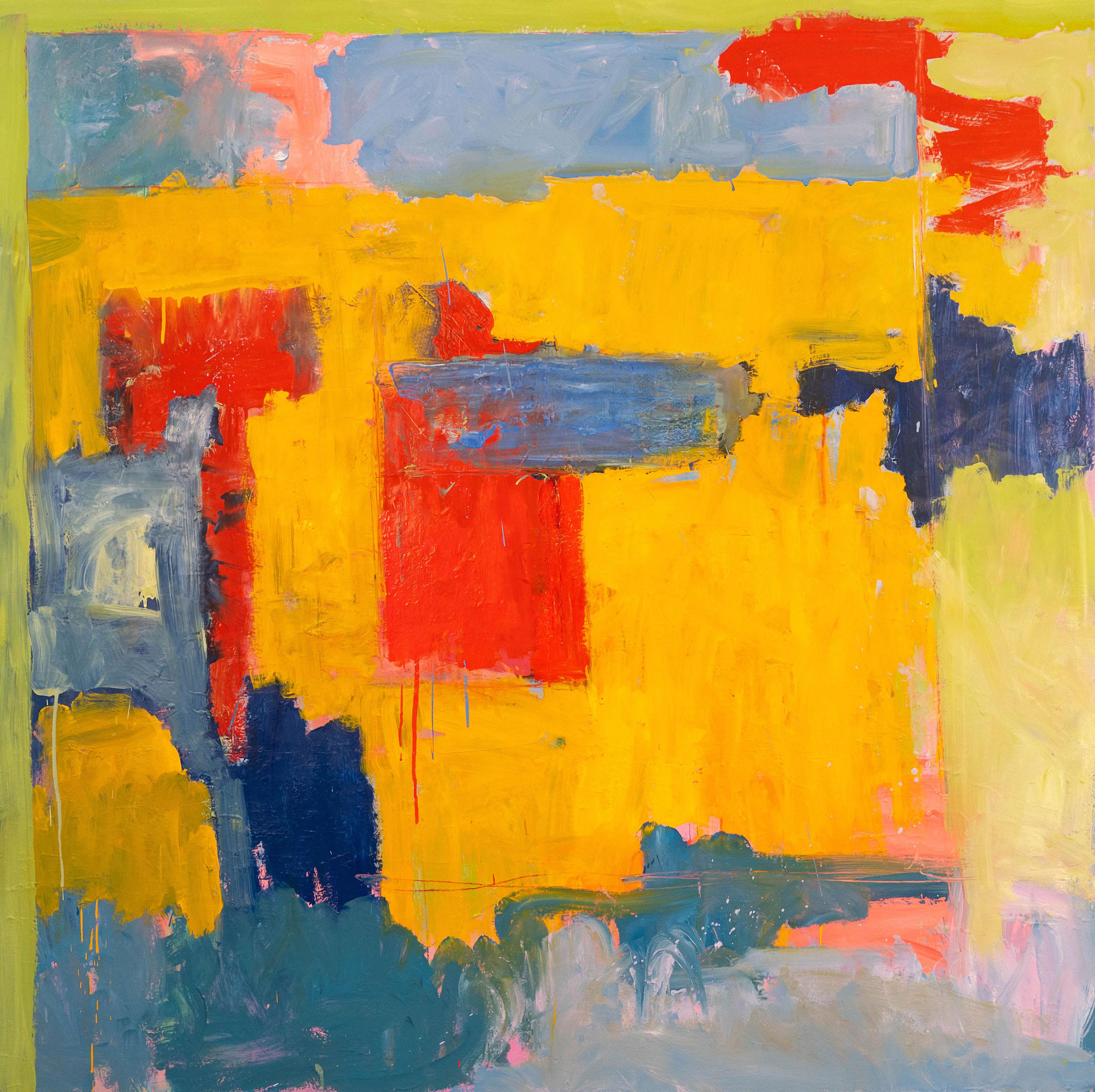 Abstract Painting di Stephen Henriques - Piastre del Pacifico n. 11