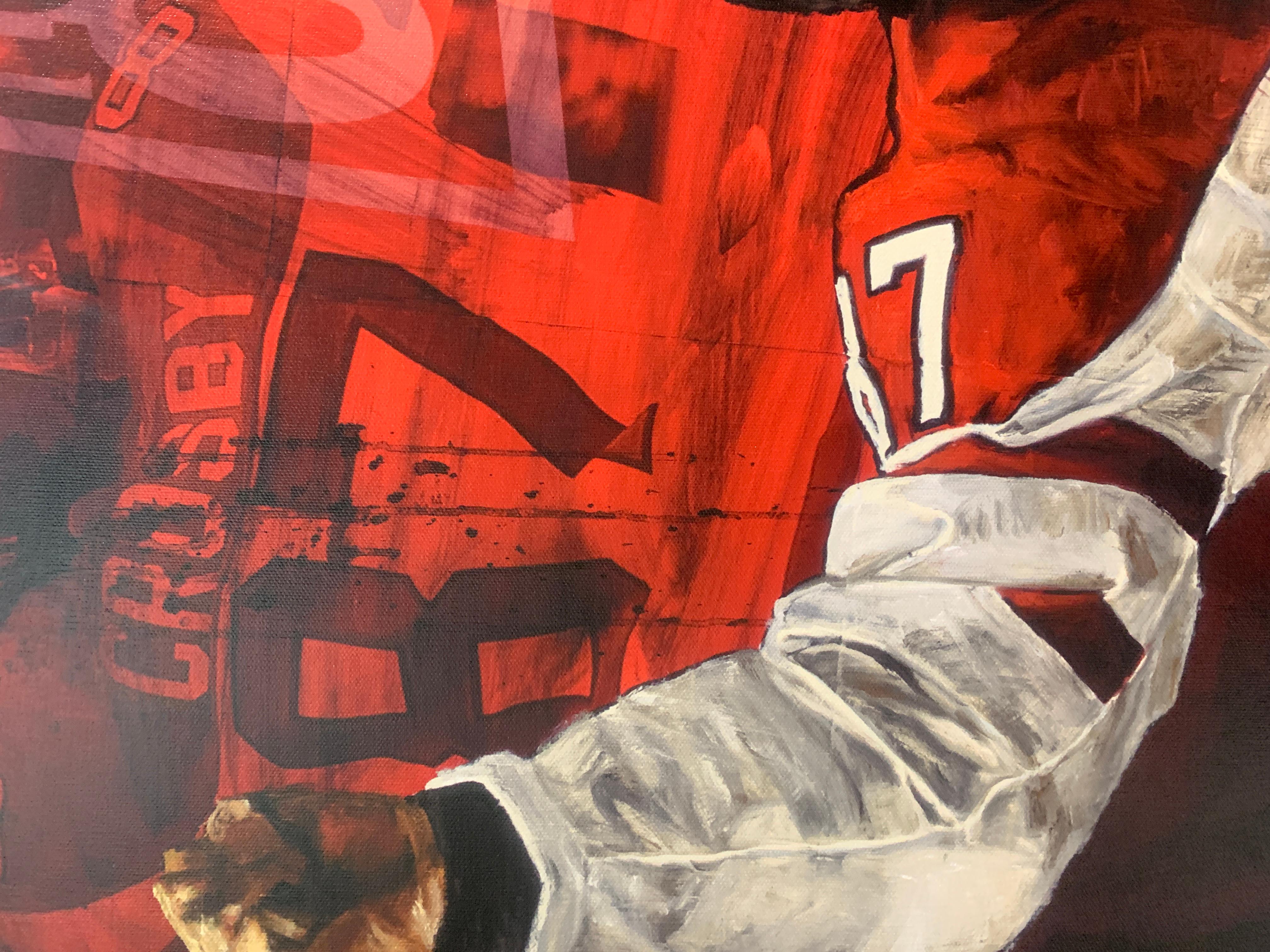 Édition limitée de 87 giclées sur toile 
Signé à la main par Stephens Holland 
Autographié par Sidney Crosby