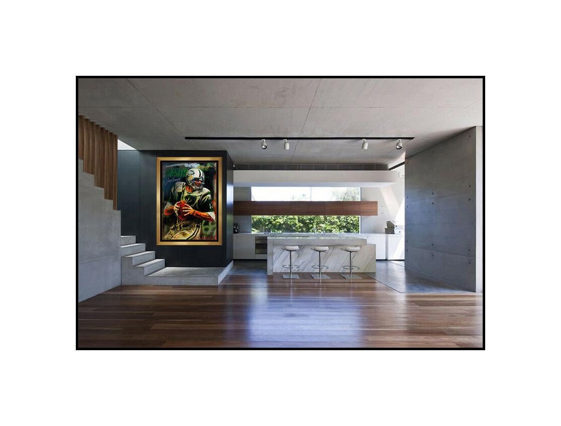 joe namath painting