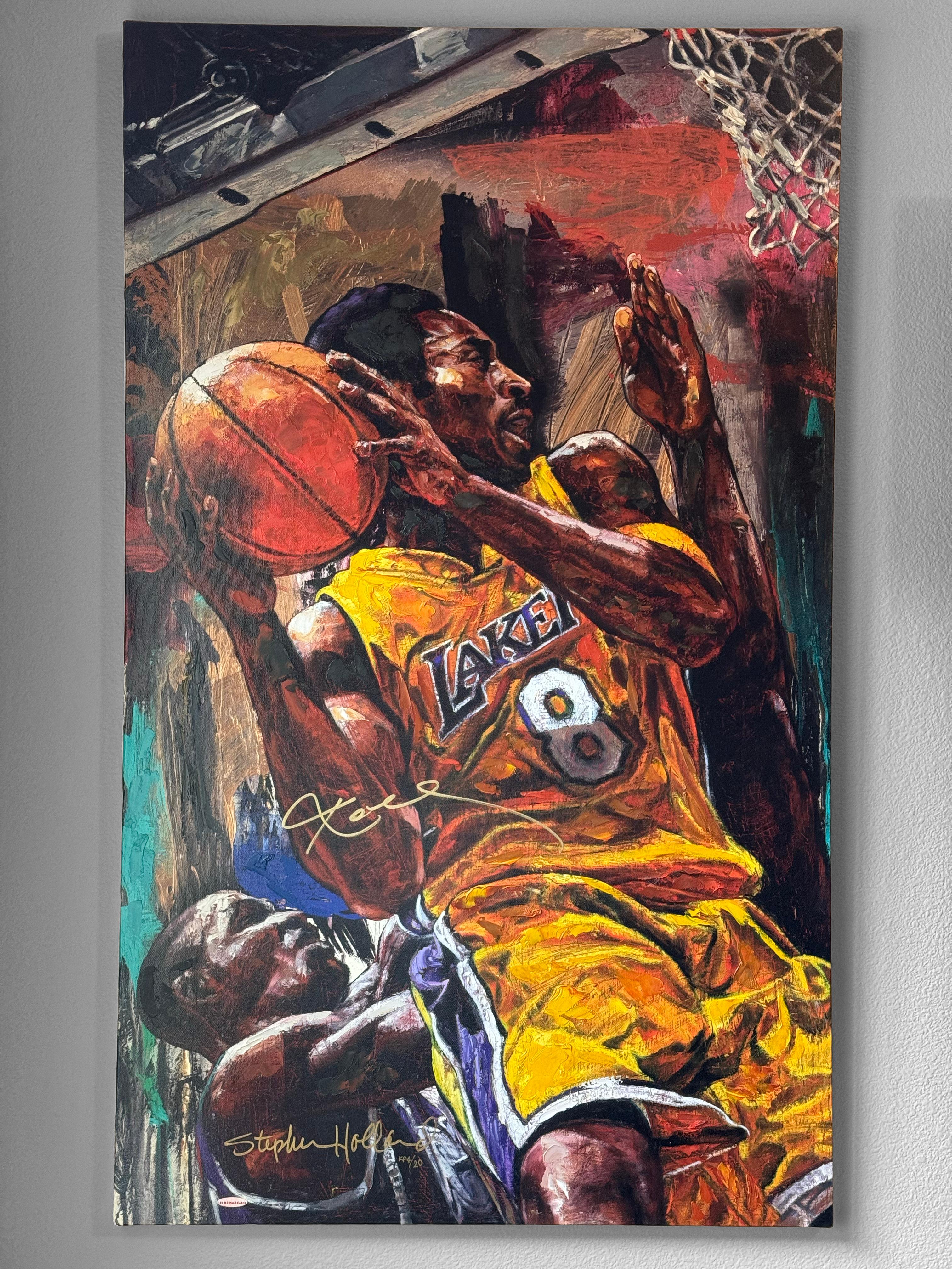 Stephen Holland's Kobe Bryant Meisterwerk KP4/20 handgeschmückte Edition im Angebot 9