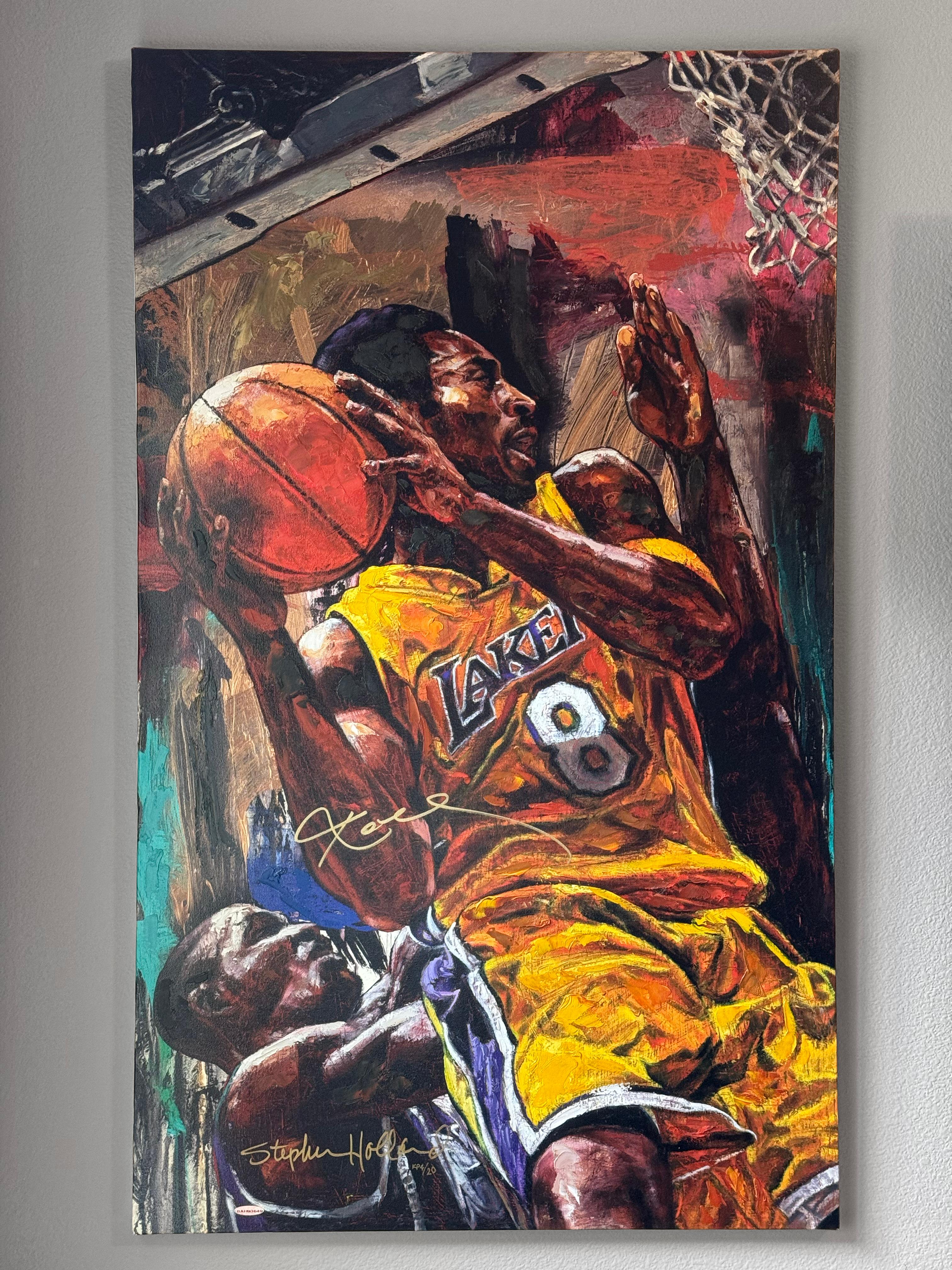 Stephen Holland's Kobe Bryant Meisterwerk KP4/20 handgeschmückte Edition im Angebot 10