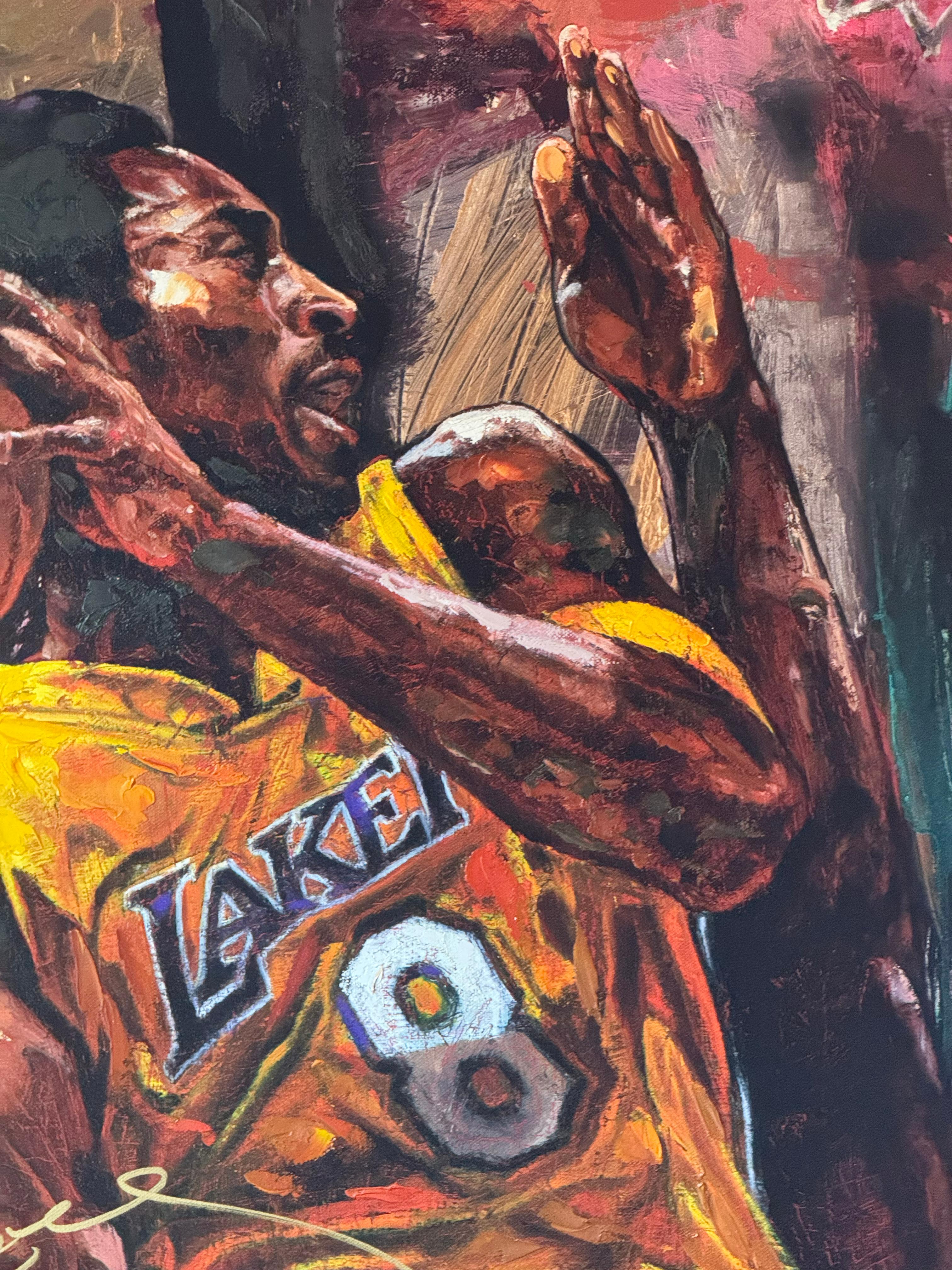 Stephen Holland's Kobe Bryant Meisterwerk KP4/20 handgeschmückte Edition im Angebot 2