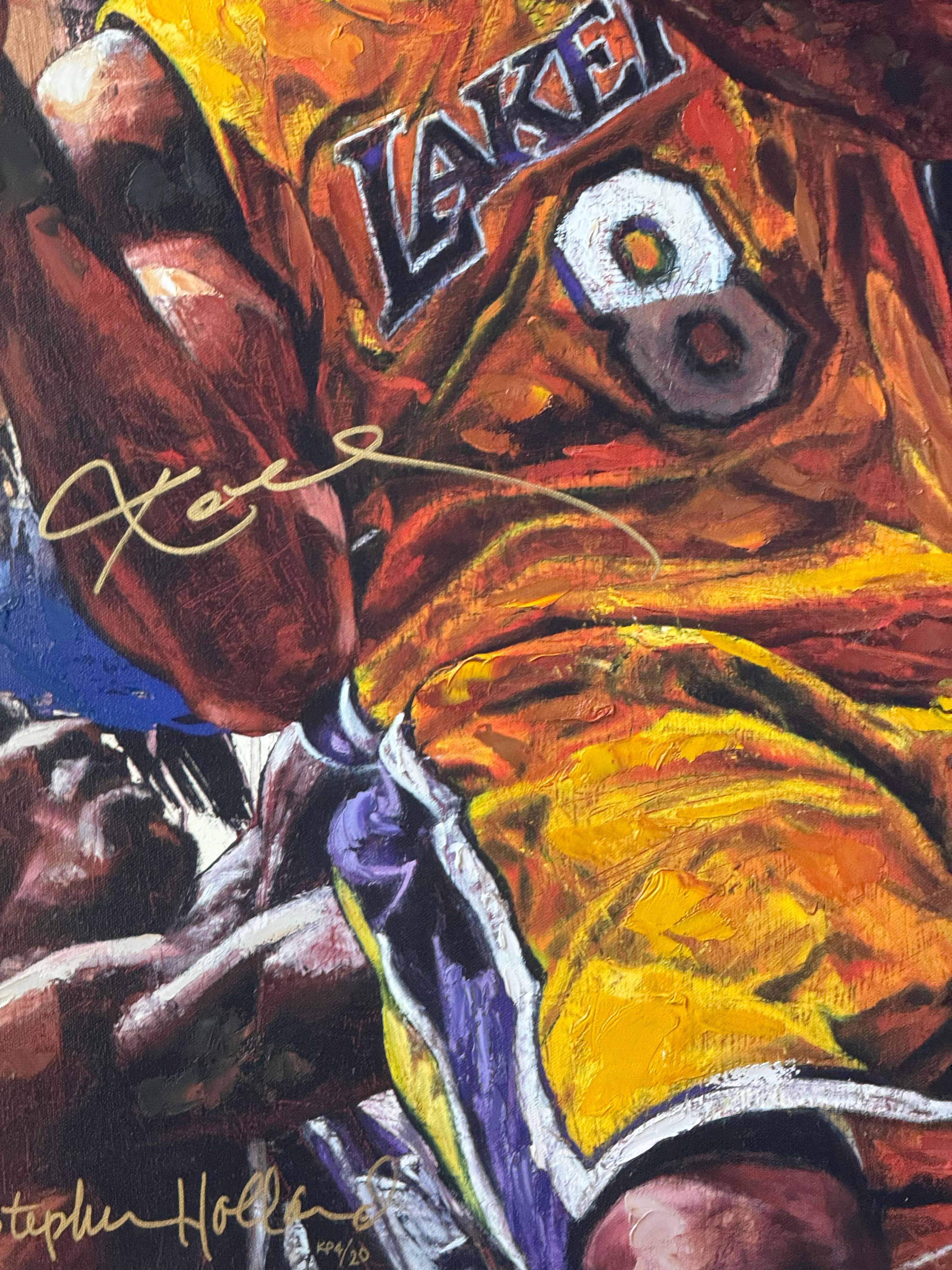 Stephen Holland's Kobe Bryant Meisterwerk KP4/20 handgeschmückte Edition im Angebot 4