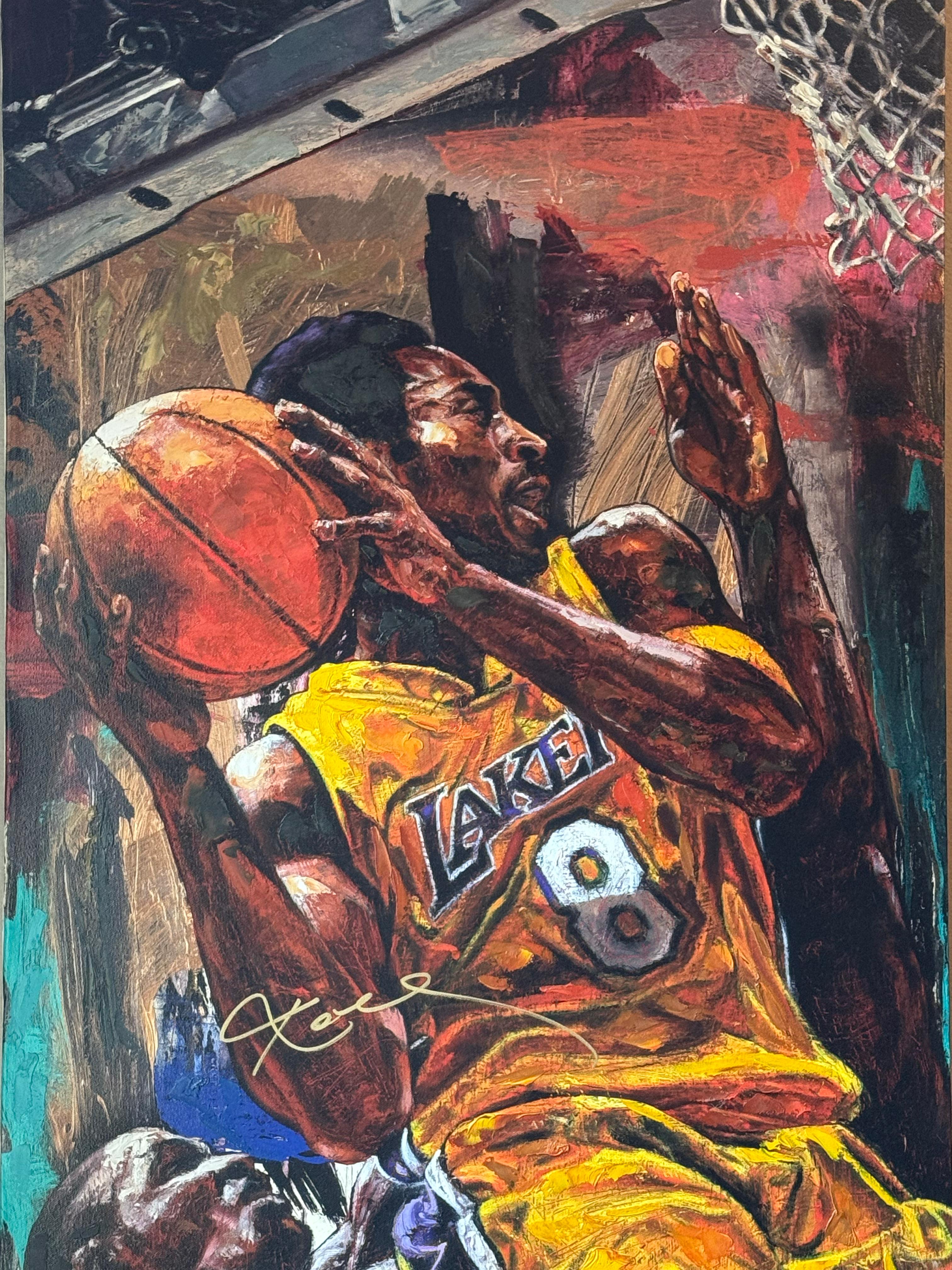 Stephen Holland's Kobe Bryant Meisterwerk KP4/20 handgeschmückte Edition im Angebot 5