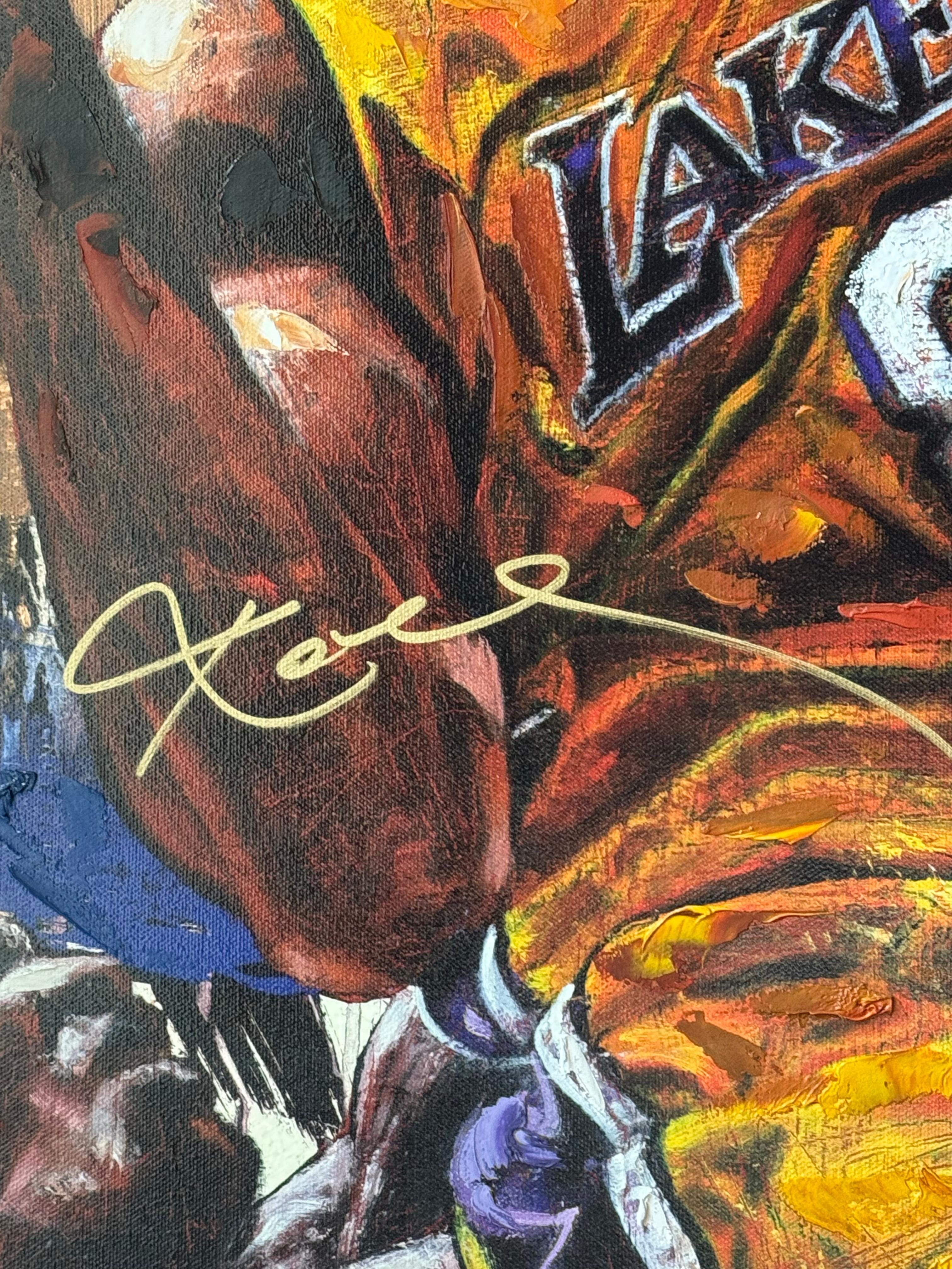 Stephen Holland's Kobe Bryant Meisterwerk KP4/20 handgeschmückte Edition im Angebot 8