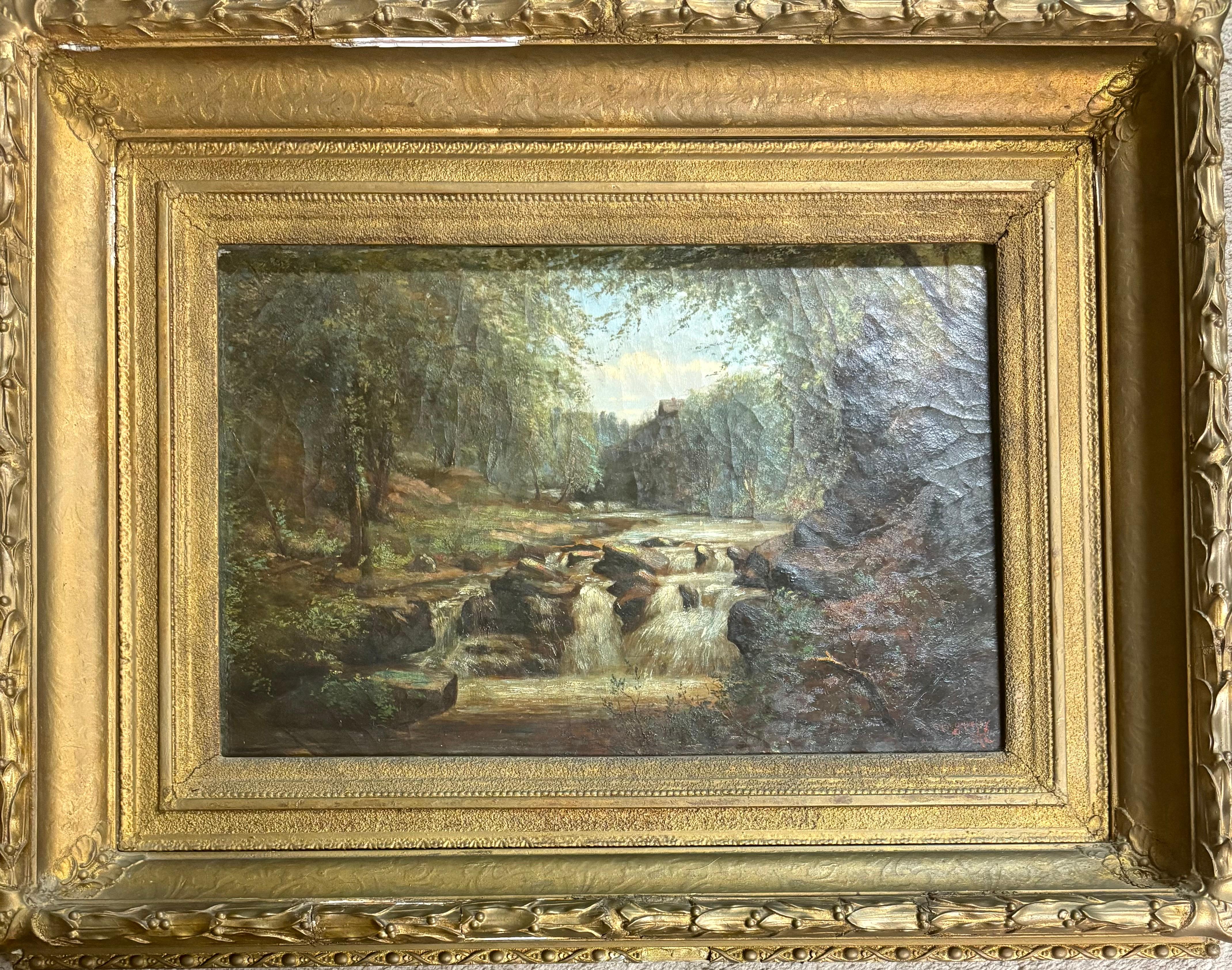 “Fall Kill NY” - Painting by Stephen J. Shaughnessy