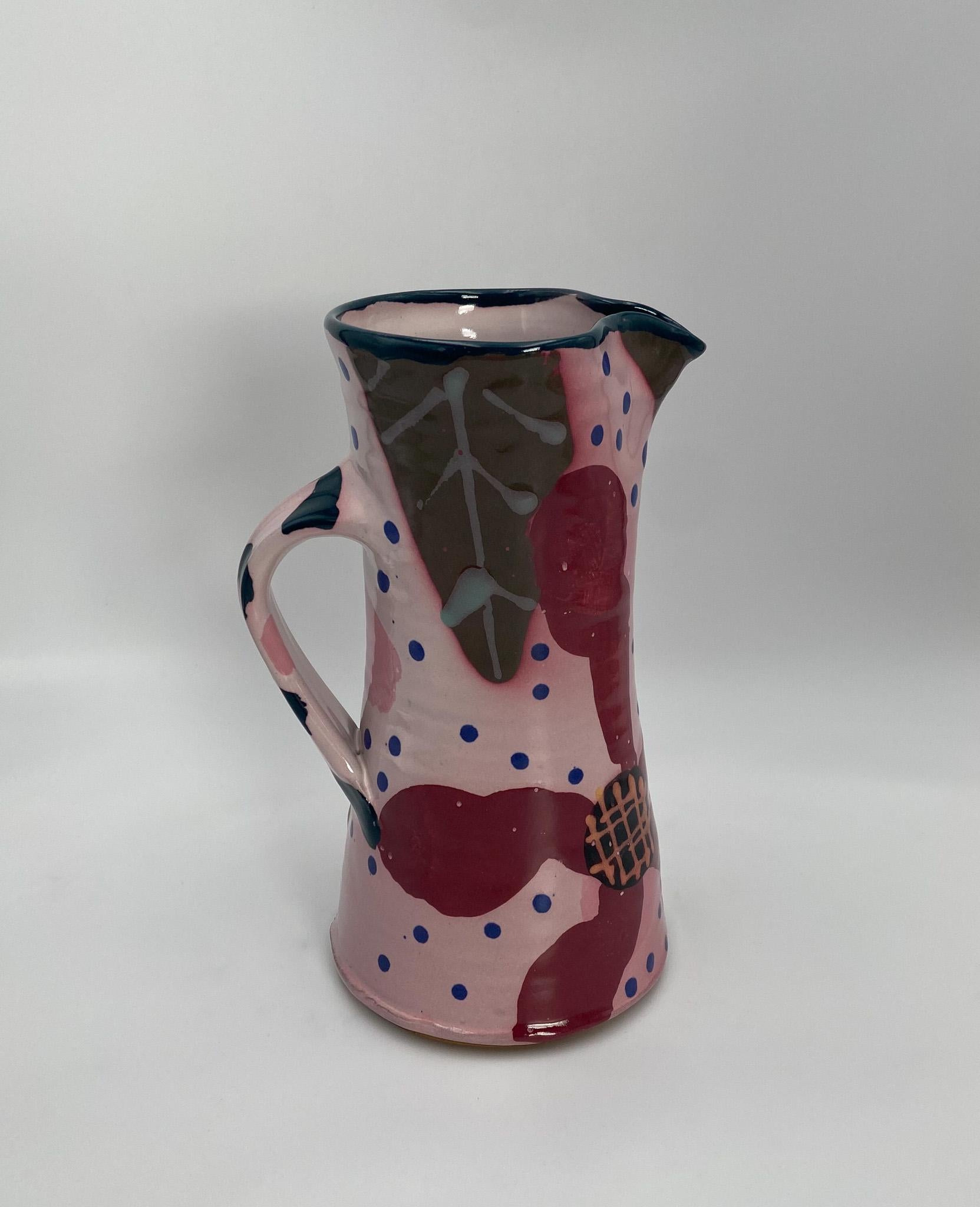 Stephen Kilborn Art Pottery Ceramic Pitcher,  United States, 1990's  For Sale 4