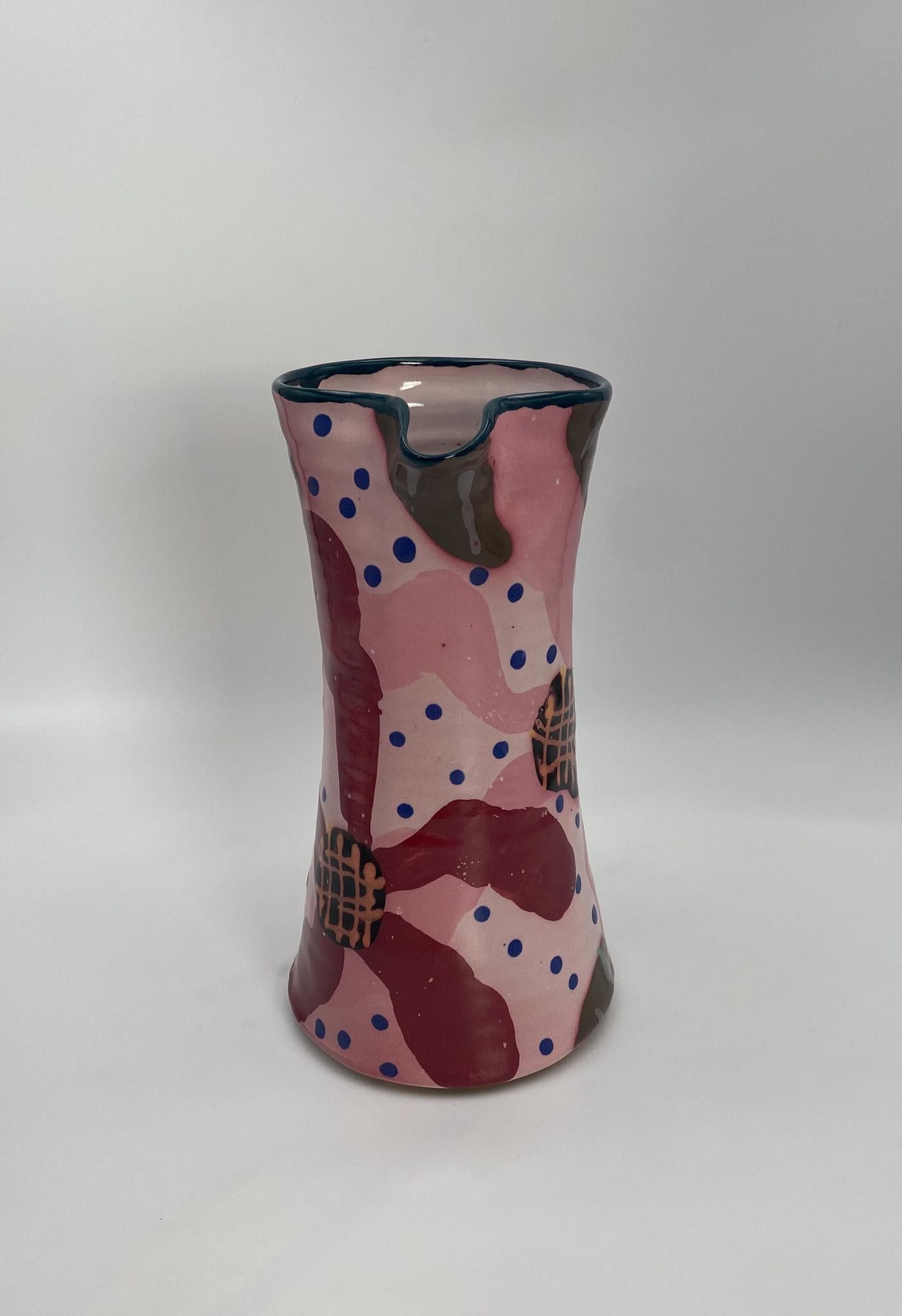 Stephen Kilborn Art Pottery Ceramic Pitcher,  United States, 1990's  For Sale 9