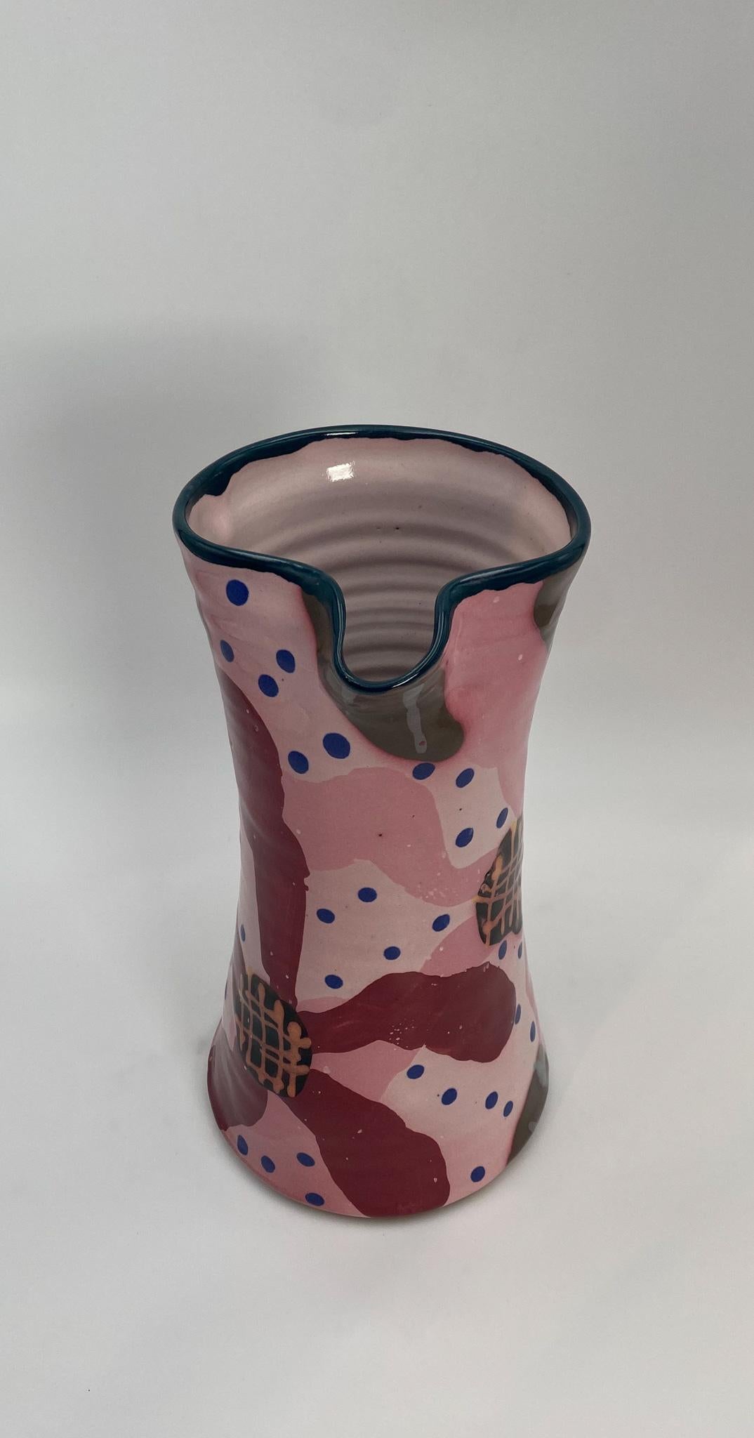 Stephen Kilborn Art Pottery Ceramic Pitcher,  United States, 1990's  For Sale 10