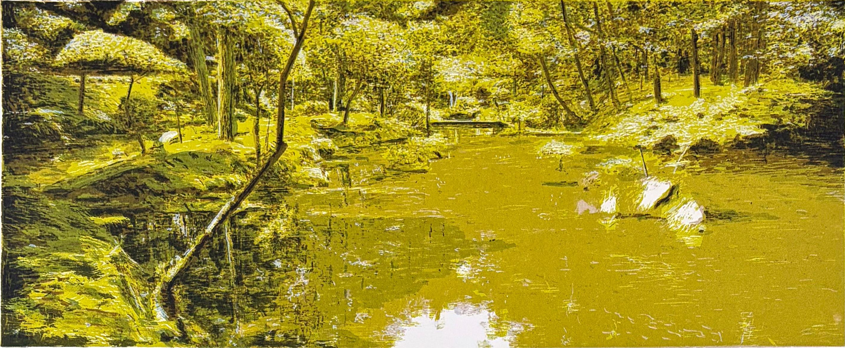 Balance, Landscape With Reflective Water by Stephen Lawlor