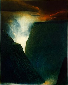 Odyssey, Canyon Landscape With Cascading Light, 2010, Ed. of 85