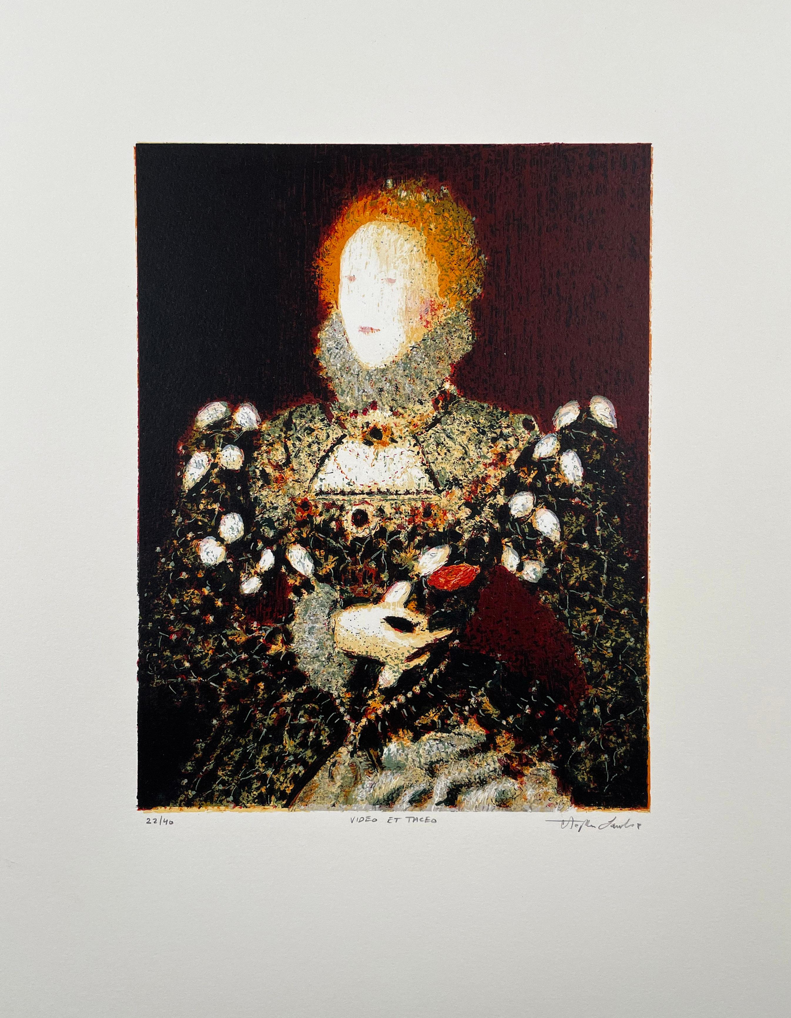 Video et taceo (I see and keep silent), by Stephen Lawlor For Sale 1