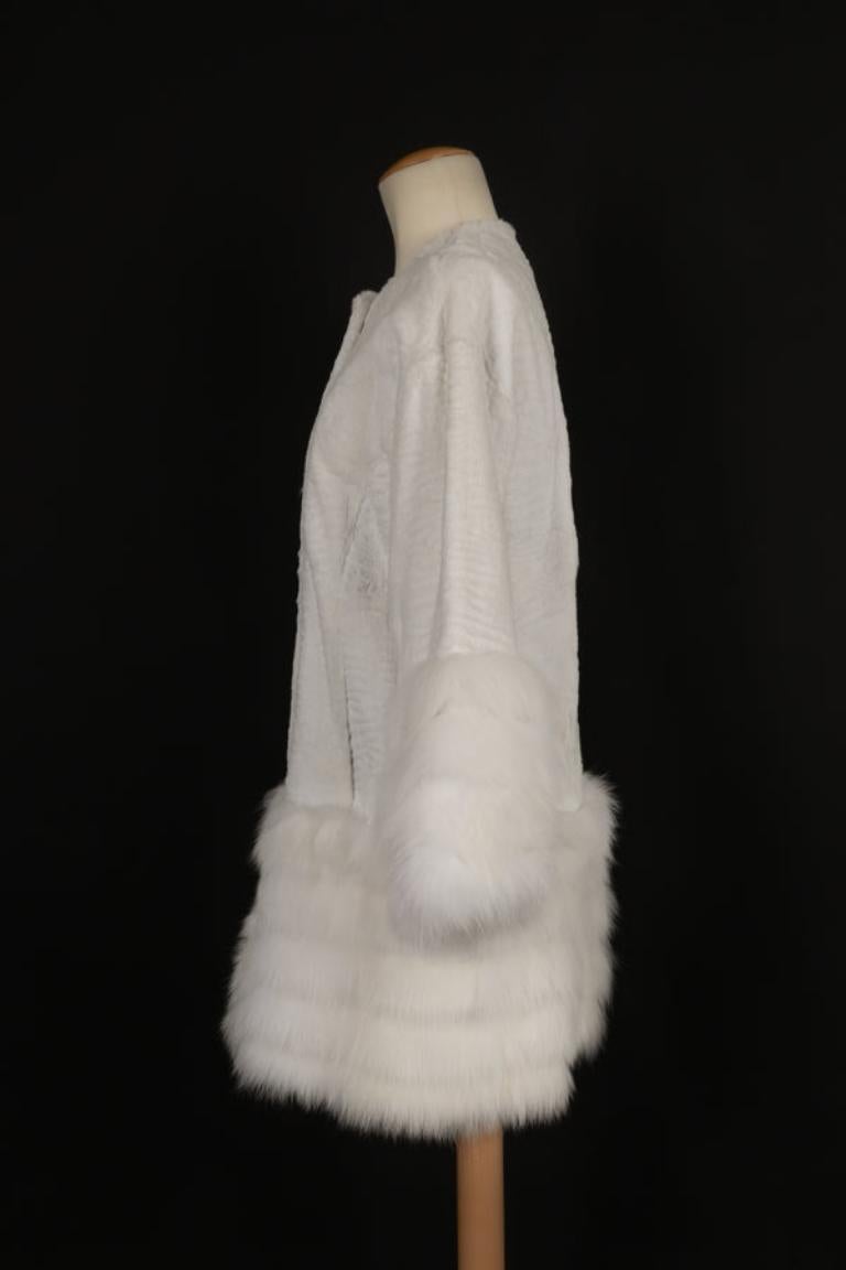 Women's Stephen Long Breitschwanz Fur Coat For Sale