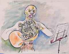 Jazz on a French Horn, alternate title on verso "Practise"