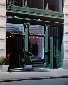 Green Doors (stampa di dimensioni maggiori senza cornice)