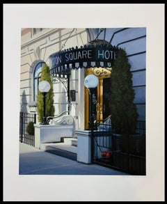 Washington Square Hotel (stampa di dimensioni ridotte senza cornice)