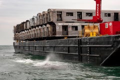 « Dehorn », photographie du train de mer, du récif subway de Stephen Mallon 50,8 cm x 76,2 cm, édition limitée