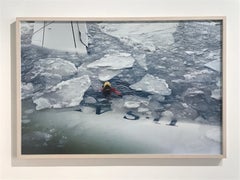 "Diver in Icy Water" Edition of 5 -  30"x45" limited edition phototgrapah