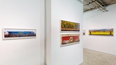 Passing Freight -Contemporary color photograph "BKTY 15325" freight train series